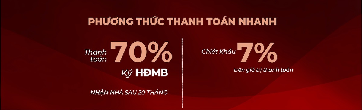 Phương thức thanh toán nhanh 70%