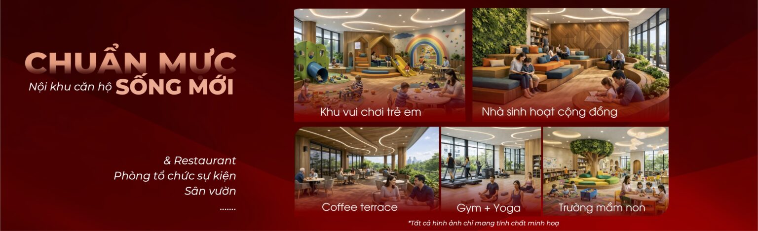 Tiện ích sống tại Saint Mary Light Bến Cát